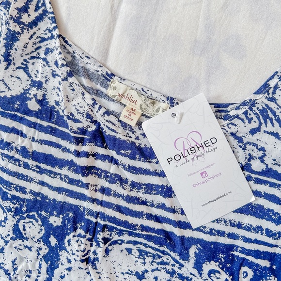 Wishlist Splitback Flowy Tank - BRAND NEW! (Size : M) - Picture 3 of 10